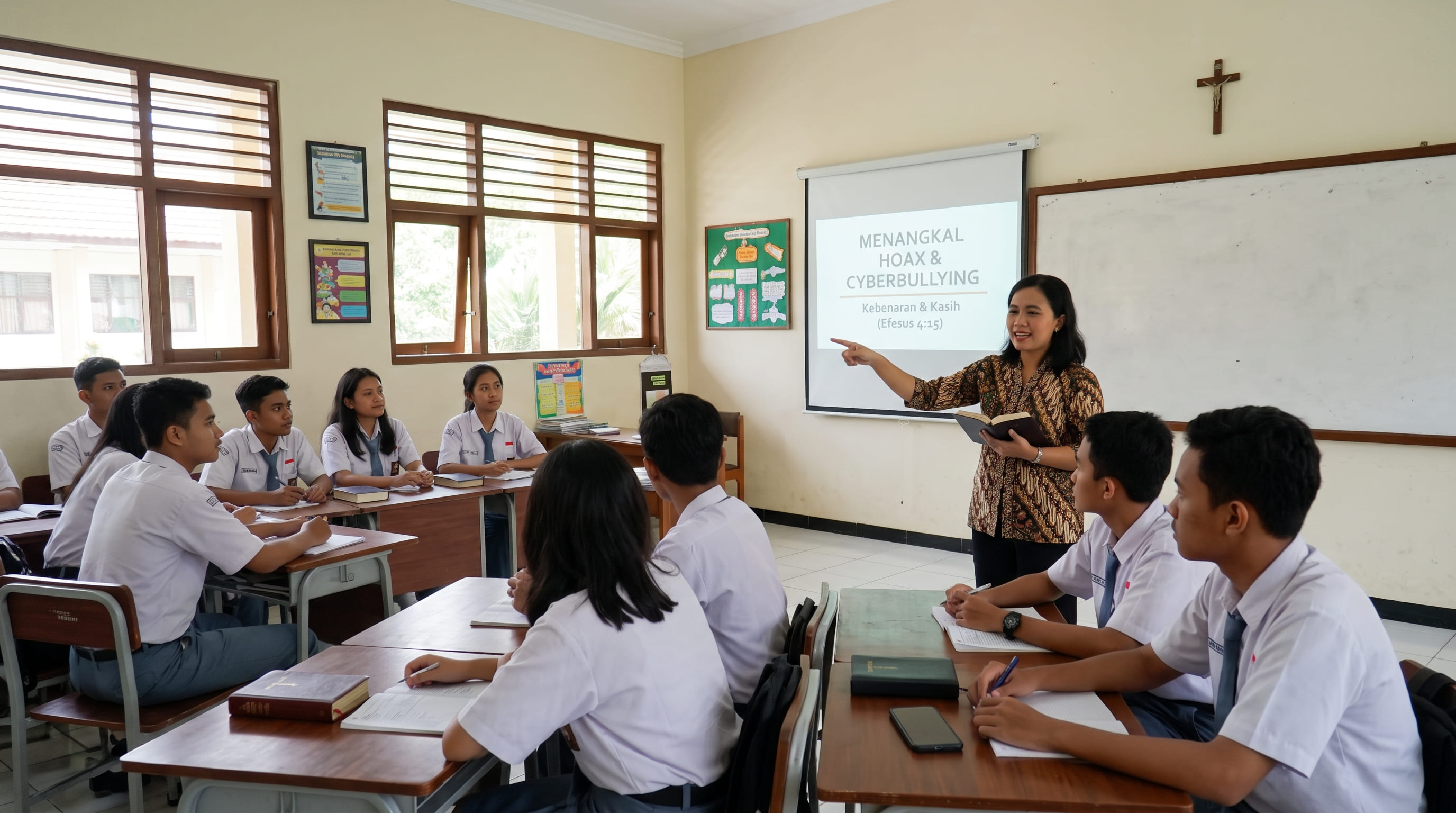 Peran Guru Pendidikan Agama Kristen dalam Menangkal Hoax dan Cyberbullying
